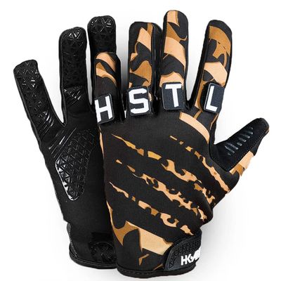 HK Army Freeline Knucklez Customizable Paintball Gloves - Leopard King - Medium