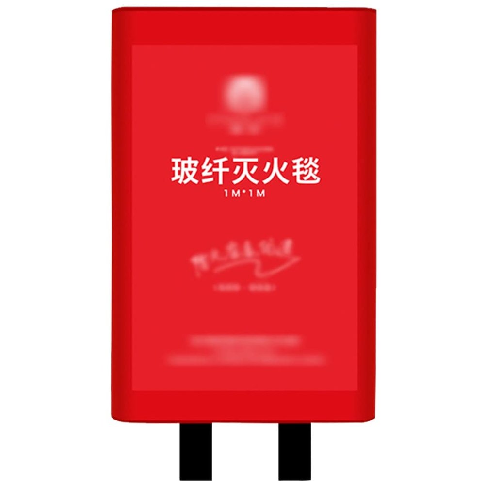 Fire Blanket Fire Suppression Blanket Camping Restaurant Necessary Fireproof Blanket, Fire Emergency Escape Blanket, Glass Fiber Material Welding Blankets, for Office School