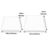 Fire Blanket Fire Suppression Blanket Camping Restaurant Necessary Fireproof Blanket, Fire Emergency Escape Blanket, Glass Fiber Material Welding Blankets, for Office School view 4