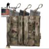 Emerson 5.56 Pistol Triple Open Top Magazine Pouch Combat Molle MAG Pouch (Multicam) view 3