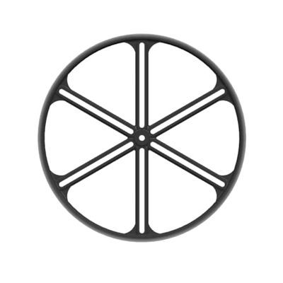 26inch 12spoke Bike Rims lightest and Strongest Magnesium Alloy Material Mountain Bike Rims Magnesium Alloy Material(Front Black