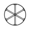 26inch 12spoke Bike Rims lightest and Strongest Magnesium Alloy Material Mountain Bike Rims Magnesium Alloy Material(Front Black view 1