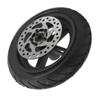 Scooter Pneumatic Tire Rear Wheel, 8.5 Inch Pneumatic Tire Rear Wheel 120mm Brake Disk for M365 PRO PRO2