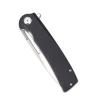 Sitivien ST126 Folding Knife,D2 Satin Blade+G10 Handles,Liner Lock,Deep Carry Pocket Clip for Outdoor and EDC(Black) view 3