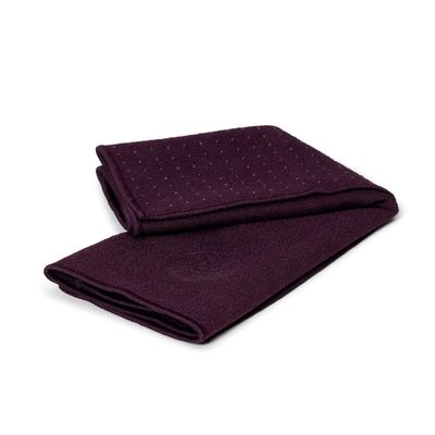 Manduka Yogitoes Yoga Hand Towel - 16" | Moisture Activated Grip | Patented Silicone Nubs | Highly Absorbent, Durable & Easy Care | Compact Size for Hot Yoga, Pilates | 16 x 24 Inches
