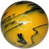 BuyBocceBalls - EPCO Candlepin Bowling Balls - Marbleized Glow - Yellow & Black (4 1/2 inch- 2lbs. 6oz.) - Single - Made in USA view 1