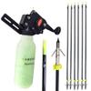 ZSHJGJR Archery Bowfishing Reel Spincast Reel Bowfishing Tool with 40m Fishing Rope Fishing Arrows Kit for Compound Recurve Bow Fishing Hunting Accessory view 1