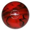 BuyBocceBalls - EPCO Candlepin Bowling Balls - Marbleized Glow - Red & Black (4 1/2 inch- 2lbs.6oz.) - Single - Made in USA view 1