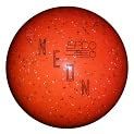 BuyBocceBalls - EPCO Candlepin Bowling Balls - Neon Speckled -Orange (4 1/2 inch- 2lbs. 6oz.) - Single - Made in USA