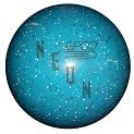 BuyBocceBalls - EPCO Candlepin Bowling Balls - Neon Speckled - Blue (4 1/2 inch- 2lbs.7oz.) - Single - Made in USA