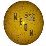BuyBocceBalls - EPCO Candlepin Bowling Balls - Neon Speckled - Yellow (4 1/2 inch- 2lbs. 6oz.) - Single - Made in USA