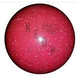 BuyBocceBalls - EPCO Candlepin Bowling Balls - Neon Speckled - Magenta (4 1/2 inch- 2lbs. 6oz.) - Single - Made in USA