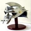 Medieval Gladiator Maxims Helmet Armor Gladiator Movie W/Wooden Stand Silver Finish Halloween Helmet view 2