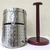 Nautical Replica Hub Medieval Helmet Templar Crusader Knights Halloween Helmet | Wearable |Medieval Costumes | Free Stand view 2