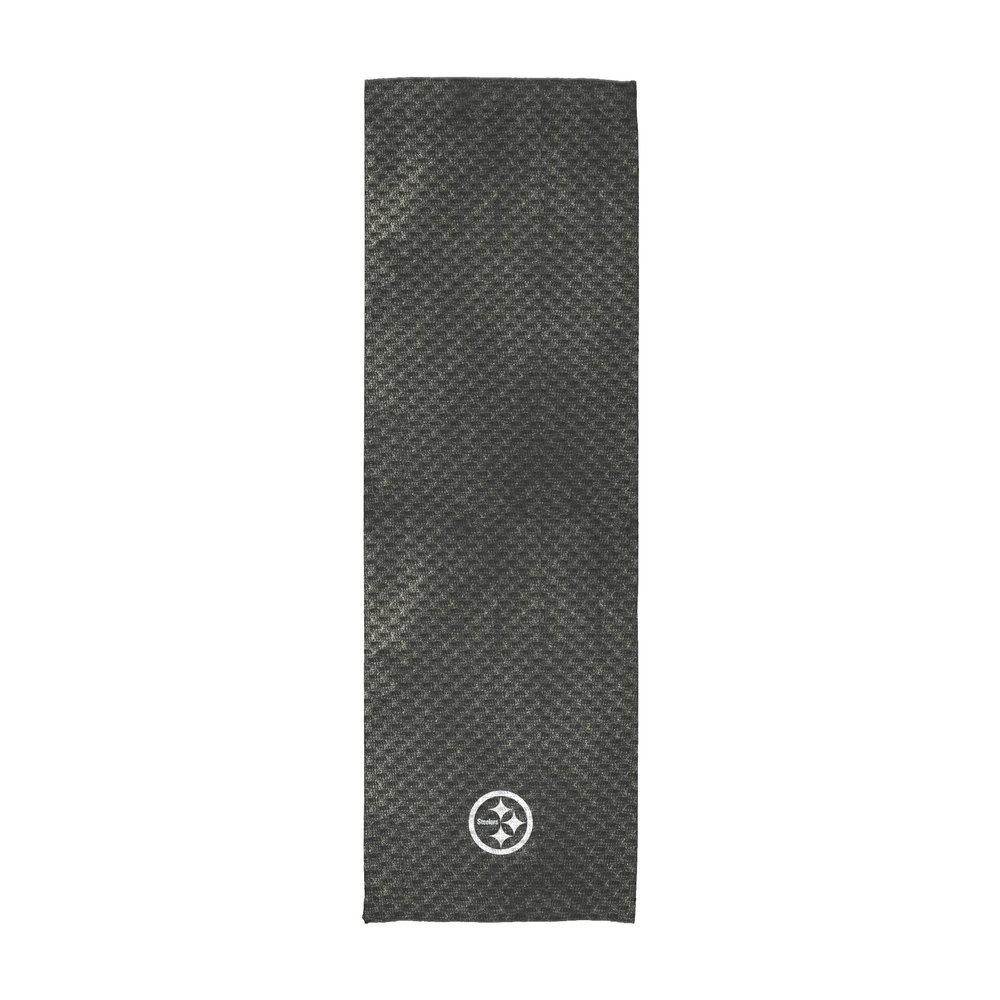 Northwest NFL Pittsburgh Steelers Unisex-Adult Cooling Towel, 12" x 40", Grey