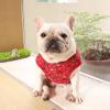 Dog Clothes, Dog Shirt Christmas Pajamas Cotton Vest T-Shirt Soft Cat Apparel Outfit Costume for Cats Puppy Small Medium Dogs (L:Red) view 4