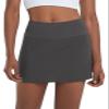 baleaf Women's Pleated Tennis Skirts High Waisted Lightweight Athletic Golf Skorts Skirts with Shorts Pockets Gray Small view 2