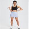 baleaf Pleated Tennis Skirt Skorts Skirts for Woman High Waisted Lightweight Athletic Golf Workout with Shorts Pockets Snow Blue Medium view 3