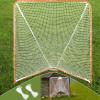 Doubleriver Portable Lacrosse Goal 6x6 FT: Heavy Duty Steel Frame Foldable Training Net for Backyard Practice Youth & Adults view 1