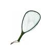 Aventik Fly Fishing Net Float Trout Landing Carbon Fiber Fishing Net Soft Rubber Clear Ghost Net Catch & Release(Green) view 1