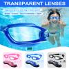 Flutesan 6 Pack Swim Goggles Swimming Goggles No Leaking Full Protection Glasses for Men Women Youth UV Protection Fog Proof Swim Goggles with Nose Clips Ear Plugs Storage Boxes view 3
