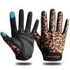 ZEROFIRE Full Finger Workout Gloves for Women Men - Weight Lifting Gloves with Full Cover Palm Protection & Extra Grip for Gym,Weightlifting,Fitness,Exercise,Training.Cycling.Leopard-Small view 1
