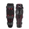 AIZXC 1 Pair Motorcycle Knee Brace Bicycle MTB Bike Cycling Riding Knee Shin Support Protective Pads Guards for Adult Men Outdoor Sports Knee Protector Gear (Black/Red) view 4