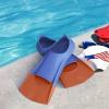 Gintenco Swim Fins, Kids Swim Training Fins for Lap Swimming, Travel Size Flippers with Mesh Bag, Silicone Swimming Fins for Kids Teens Adults Women Men view 2