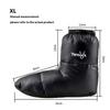 Tentock Down Booties Ultralight Water-Resistant Camping Down Socks Winter Thermal Foot Down Slippers Backpacking Men & Women for Sleeping (M) view 4