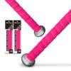 ALIEN PROS Bat Grip Tape for Baseball 1.1 MM (2 Pack, Pink) - Precut and Pro Quality Bat Tape - Wrap Your Bat for an Epic Home Run - Replacement for Old Baseball bat Grip view 1