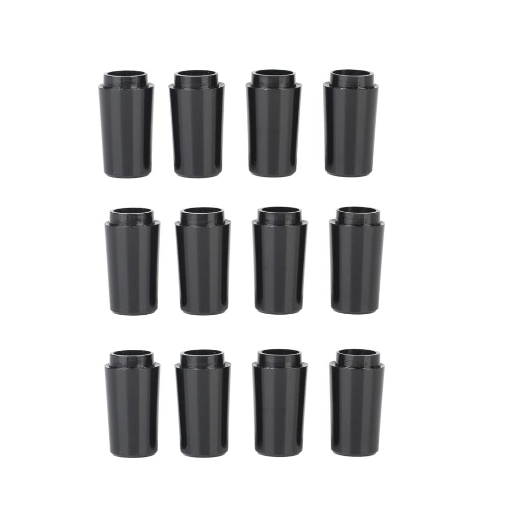 HNMFIT Golf Custom Shaft Irons Ferrules Compatible with Taylormade 2021 P Series Irons 0.355'' 0.370'' Ferrules 7/8'' Length 12pcs/Package (0.355'' Chrome Ring)