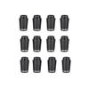 HNMFIT Golf Custom Shaft Irons Ferrules Compatible with Taylormade 2021 P Series Irons 0.355'' 0.370'' Ferrules 7/8'' Length 12pcs/Package (0.355'' Chrome Ring) view 2