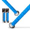 ALIEN PROS Bat Grip Tape for Baseball 1.1 MM (2 Pack, Blue) - Precut and Pro Quality Bat Tape - Wrap Your Bat for an Epic Home Run - Replacement for Old Baseball bat Grip view 1
