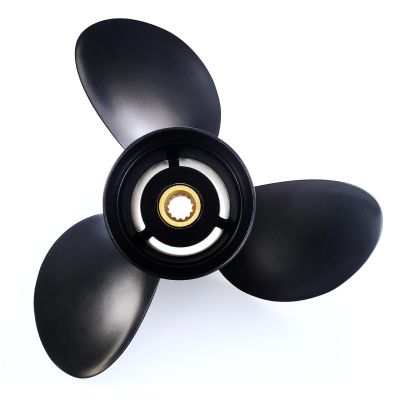 CAPTAIN Boat Propeller fit Johnson Evinrude 40-140 HP Engines, 13 Spline Tooth Outboard Prop, RH, Aluminum, OEM Propellers for 50 55 60 E-TEC 65 70 75 85 90 100 110 112 115 120 125 135 HP (13.2x21)