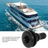 Keenso 1in Thru Hull Fitting, Marine Thru Hull Exhaust Fittings Boat Through Hull Connection for Boat,RSV view 4