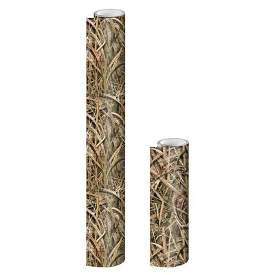 Mossy Oak Matte Camo Roll Hunting Patterns, Self-Adhesive Vinyl Wrap, DIY (24"x36", Shadow Grass Blades)