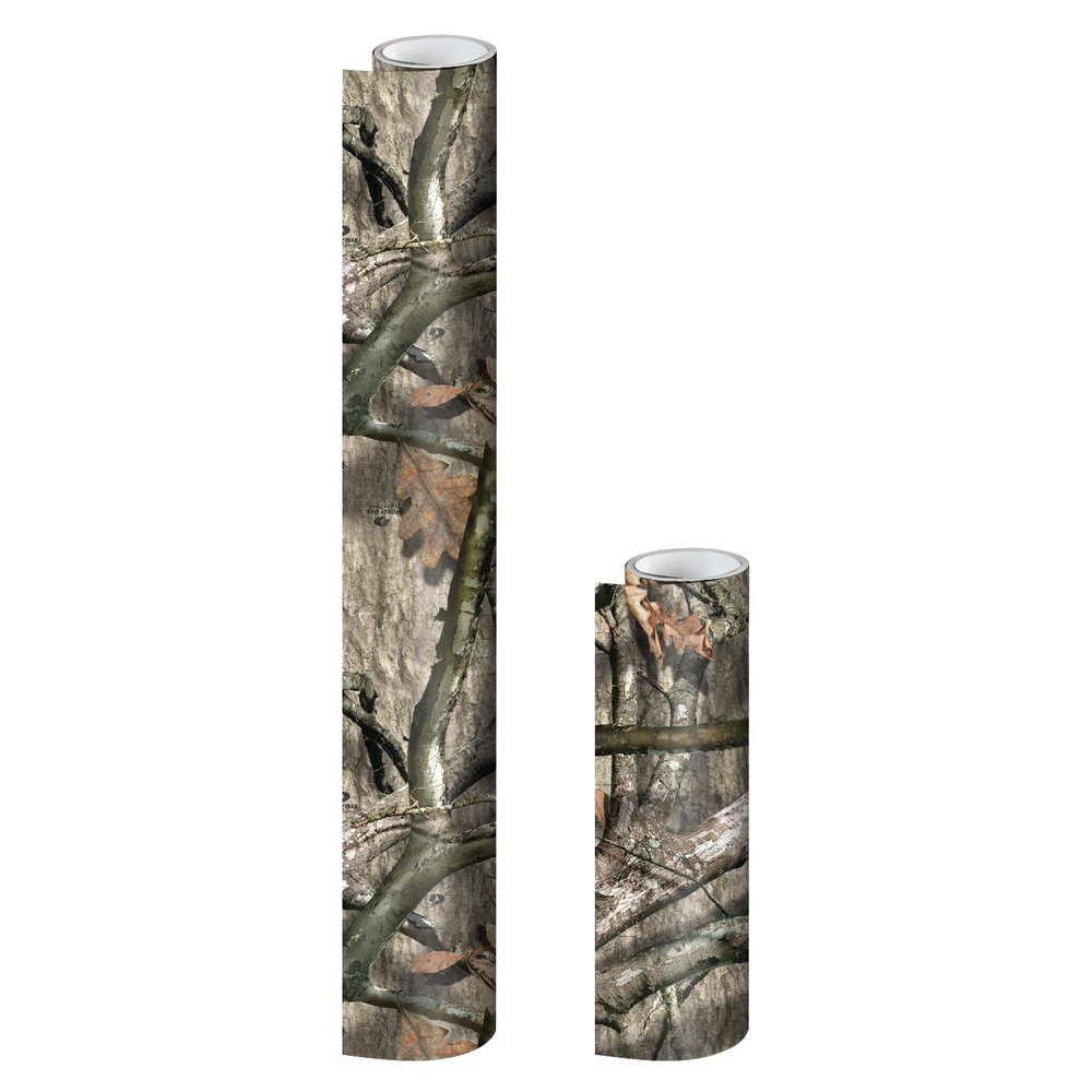 Mossy Oak Matte Camo Roll Hunting Patterns, Self-Adhesive Vinyl Wrap, DIY (24"x36", Treestand)