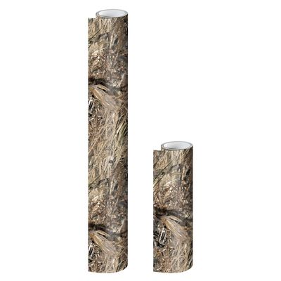 Mossy Oak Matte Camo Roll Hunting Patterns, Self-Adhesive Vinyl Wrap, DIY (24"x36", Duck Blind)