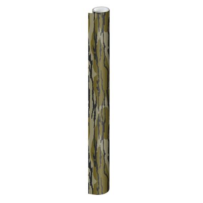 Mossy Oak Matte Camo Roll Hunting Patterns, Self-Adhesive Vinyl Wrap, DIY (24"x48", Original Bottomland)