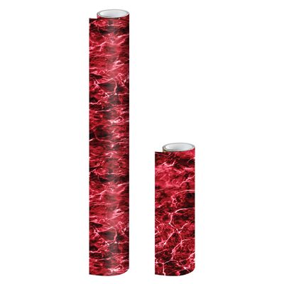 Mossy Oak Matte Camo Roll Hunting Patterns, Self-Adhesive Vinyl Wrap, DIY (24"x36", Elements Agua Crimson)