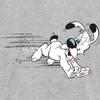 Spreadshirt Asterix & Obelix Dogmatix Run Licensed Kid's T-Shirt, S, Heather Gray view 2
