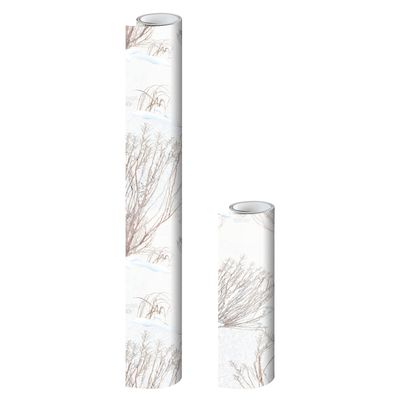 Mossy Oak Matte Camo Roll Hunting Patterns, Self-Adhesive Vinyl Wrap, DIY (24"x36", Winter Brush)