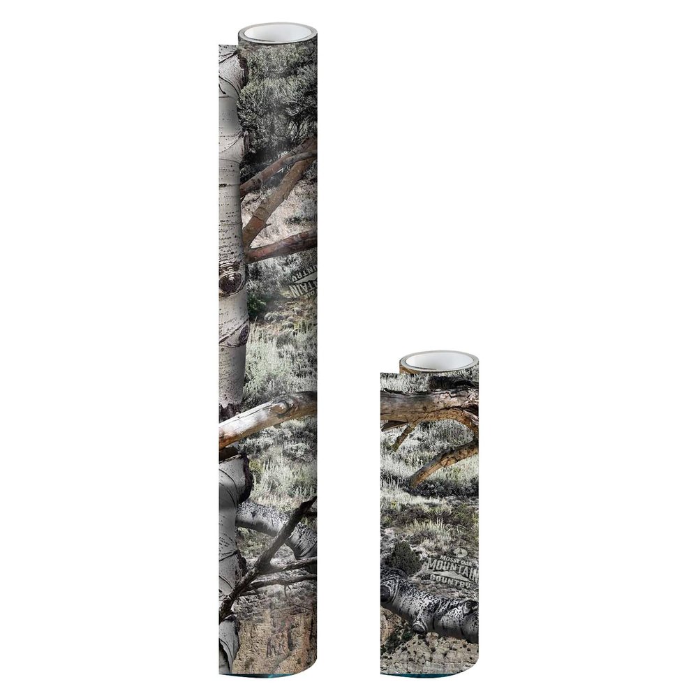 Mossy Oak Matte Camo Roll Hunting Patterns, Self-Adhesive Vinyl Wrap, DIY (24"x36", Mountain Country)