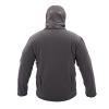 Men's Full Zip Cargo Military Tactical Jacket Fall Winter Windproof Sharks Softshell Coats with 5 Zip Pockets view 4