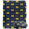 University of Michigan Wolverines Blanket, 50"x60", Logo Pattern, Silky Touch Super Soft Throw Blanket view 1