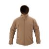 Men's Full Zip Cargo Military Tactical Jacket Fall Winter Windproof Sharks Softshell Coats with 5 Zip Pockets view 2