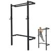 PRx Performance Murphy Foldable Squat Rack with Space-Saving Pull-Up Bar - Wall-Mounted Gym Equipment, Includes J-Cups for Barbell, Ideal for Strength Training, Bench Press and Leg Squats (Straight Pull-Up Bar) view 1