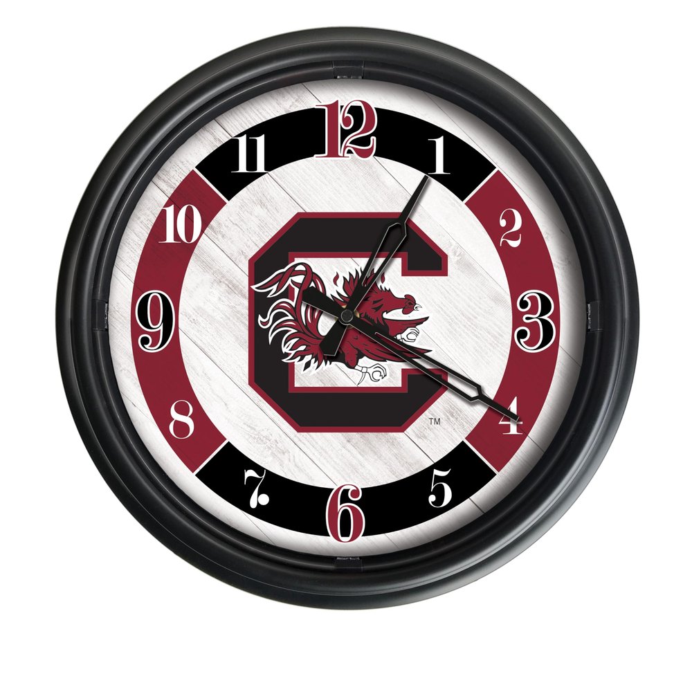 Holland Bar Stool Co. University of South Carolina Indoor/Outdoor LED Wall Clock