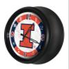 Holland Bar Stool Co. University of Illinois Indoor/Outdoor LED Wall Clock view 2