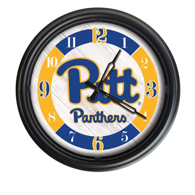 Holland Bar Stool Co. University of Pittsburgh Indoor/Outdoor LED Wall Clock